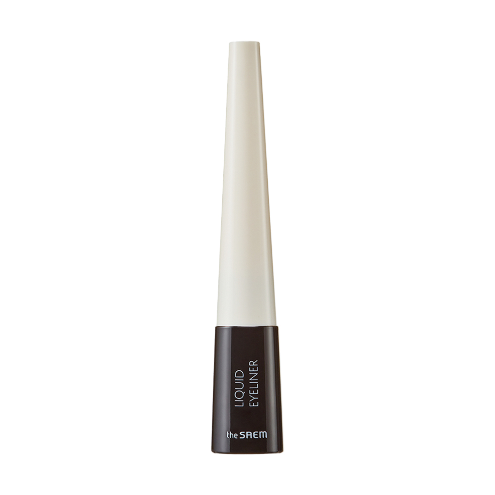 Уцінка! Рідка підводка для очей The Saem Saemmul Liquid Eyeliner 01 Deep Black, 5 г